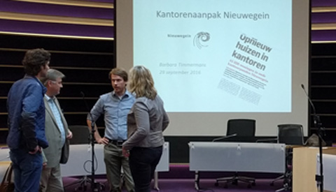 Bouwkunde studenten transformeren kantoorpanden voor Gemeente Nieuwegein