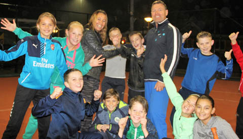 2MoveKids gaat jeugdtalenten Tennisvereniging Rijnhuyse trainen