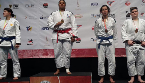 3e plaats op WK Jiu-Jitsu voor Denise Geerders