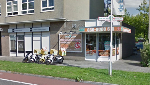 Pizzeria Nieuwegein overvallen