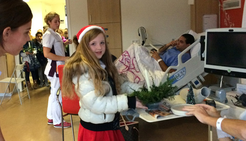 Kerststukjes voor patiënten Sint Antonius Ziekenhuis in Nieuwegein