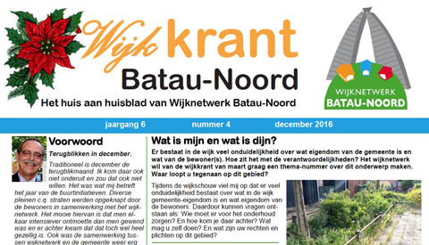 Wijkkrant Batau-Noord on-line