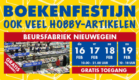 Boekenfestijn in De Beursfabriek in Nieuwegein