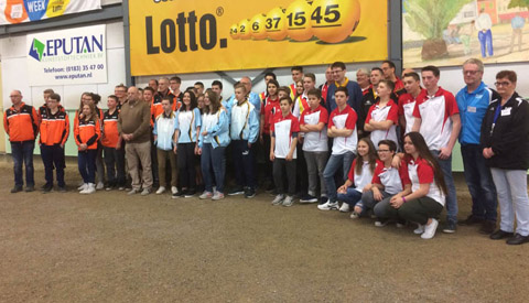 Wallonië wint Jeugdmasters Petanque in Nieuwegein