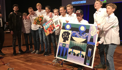 Cals College uit Nieuwegein wint finale Artcadia met Multi-Molen