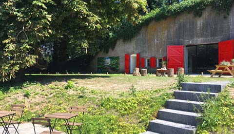 Opening fort De Batterijen