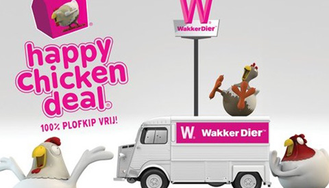 Wakker Dier deelt gratis Happy Chicken Deals uit naast McDrive