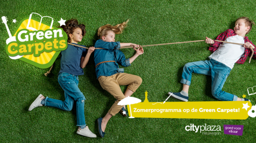 Zomerentertainment voor iedereen op de Green Carpets in Cityplaza