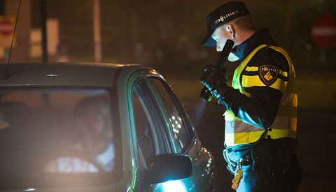 Twee Fransen aangehouden voor rijden onder invloed van drugs