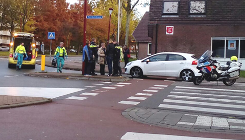 Fietser aangereden op de Noordstedeweg