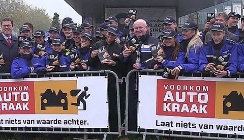 Video: Campagne tegen autokraak van start in Nieuwegein