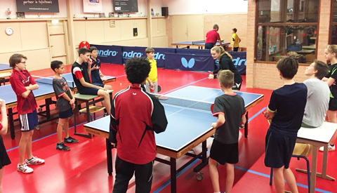 Ping Pong Power bij Tafeltennisvereniging Nieuwegein