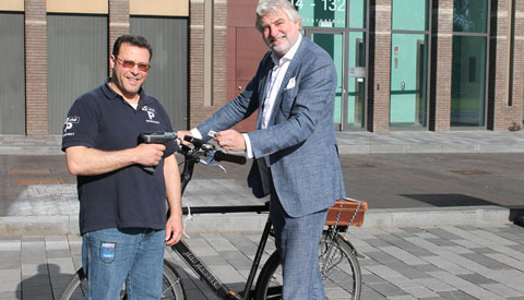 Digitaal in- en uitchecken bij de openbare fietsenstallingen in Nieuwegein