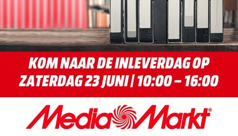Inleverdag digitaliseren bij de MediaMarkt in Nieuwegein