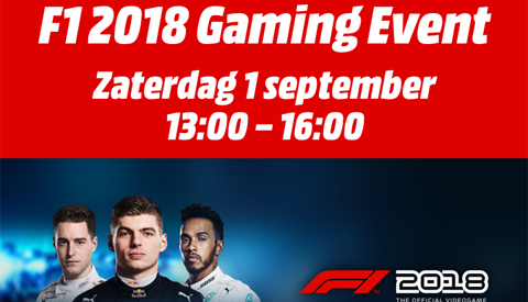 F1 2018 Gaming Event bij MediaMarkt Nieuwegein
