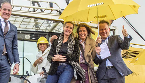 Jumbo geeft startschot bouw gemechaniseerd nationaal distributiecentrum Nieuwegein