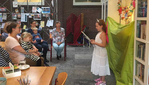 Opening Kinderboekenkast Dorpshuis Fort Vreeswijk