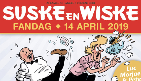 Zondag 14 april Suske en Wiske Fandag in Nieuwegein