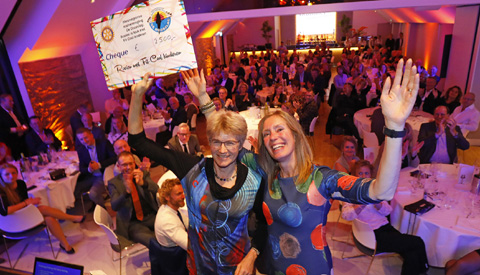 Rotary Nieuwegein verdeelt op Benefietavond bijna 25.000,- euro