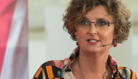 Alma Feenstra per 1 mei 2020 fractievoorzitter GroenLinks in Nieuwegein