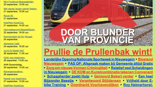 Reactie provincie Utrecht over vertraging ingebruikname tram