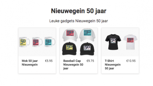Nieuwe producten in dé lokale internetwinkel van Nieuwegein