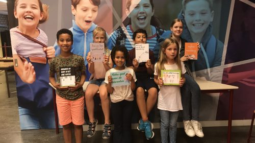 Kinderen Zuiderkroonschool schrijven eigen boek