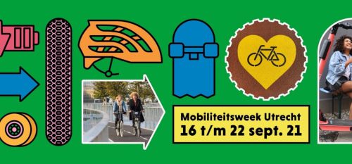 Doortrappen fietsdag in Nieuwegein tijdens de eerste Mobiliteitsweek Utrecht