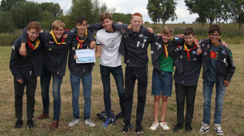 Waterscouting Prins Bernhard naar Landelijke Scouting Zeilwedstrijden