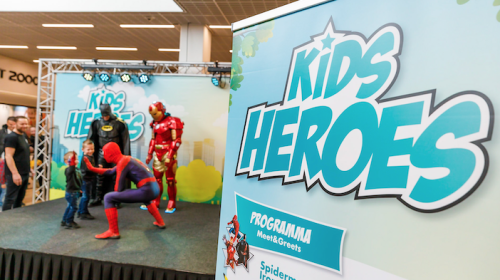 Ontmoet je helden tijdens Kids Heroes op Cityplaza
