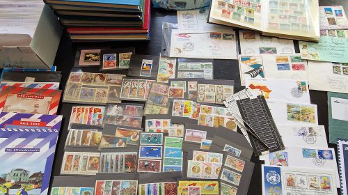 Postzegelbeurs in Nieuwegein