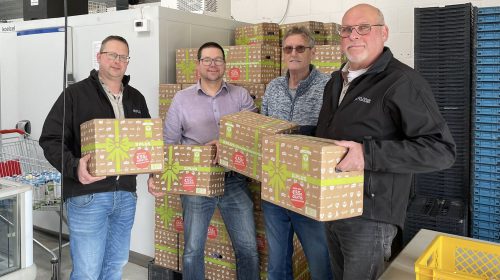 142 PLUS-boodschappenpakketten voor cliënten Voedselbank Nieuwegein-IJsselstein