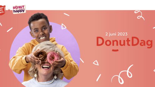 Geluksmoment delen op Nationale Donutdag in Nieuwegein