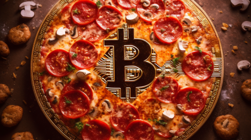Gratis pizza in op Vredenburgplein in Utrecht op Bitcoin Pizzadag