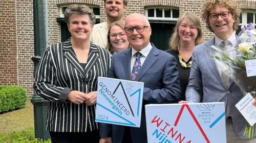 Niet Nieuwegein maar Nijmegen wint BNG Bank Erfgoedprijs 2024