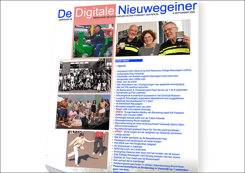 Lees hier De Digitale Nieuwegeiner van deze week