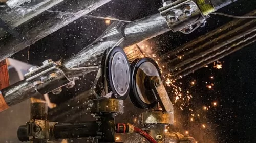 Doorzagen kabels Galecopperbrug voorspoedig van start