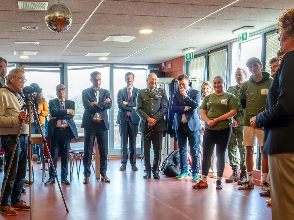 Veel hoogwaardigheidsbekleders tijdens Sport- en Beleefdag in Nieuwegein