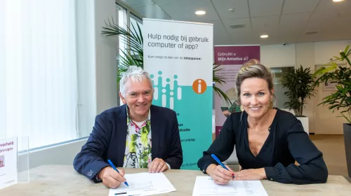 Bibliotheek Nieuwegein en ziekenhuis blijven samenwerken