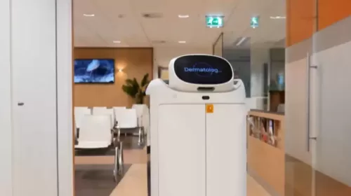 Nieuwe logistieke robot haalt cellen en weefsel op voor Antonius Nieuwegein