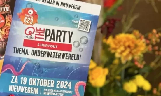 Foute Party Qmusic voortijdig beëindigd door politie in Nieuwegein