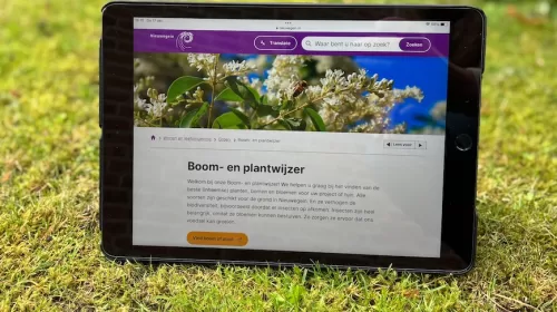 Nieuwegein lanceert de Boom- en Plantwijzer