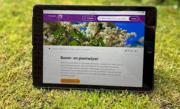 Nieuwegein lanceert de Boom- en Plantwijzer