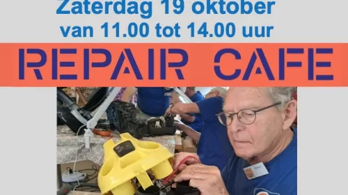 Repair Café in Buurtplein Galecop