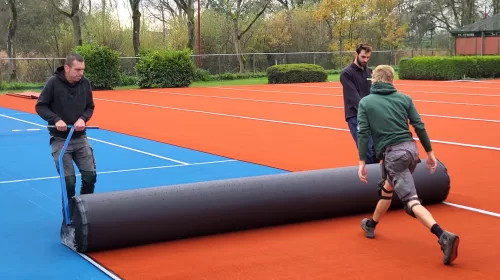 Tennissen op Smash Court bij TV Vreeswijk