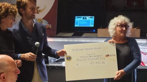 Burgemeester kookt 2024 haalt € 25.000 op voor het Hospice Nieuwegein