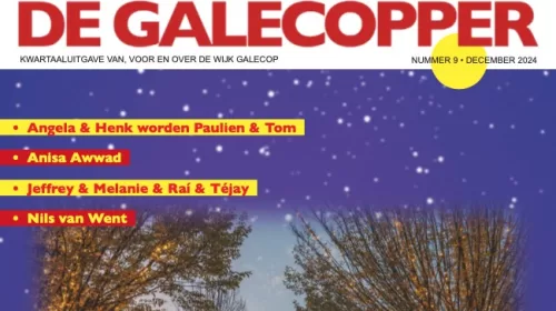 Negende editie van de wijkkrant ‘De Galecopper’ is uit