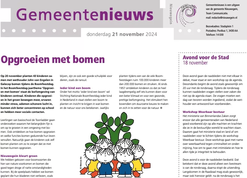 Gemeentenieuws