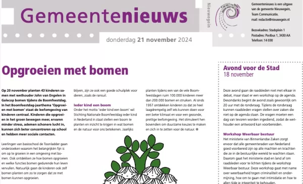 Gemeentenieuws online