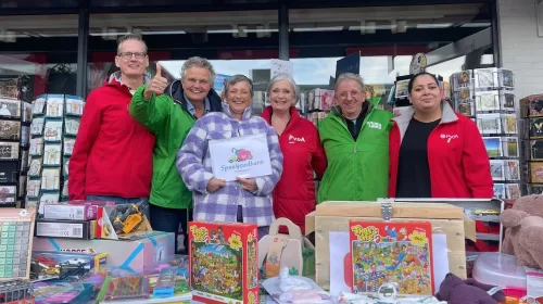 Succesvolle Sint inzamelactie voor de speelgoedbank in Nieuwegein